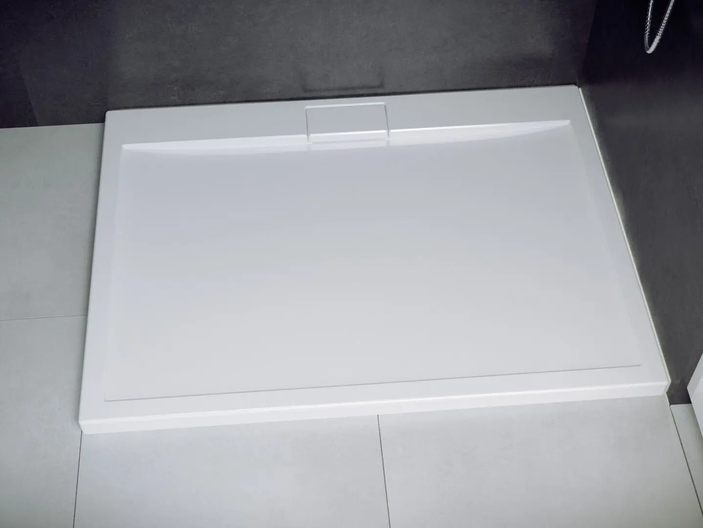 Cadita de dus Besco Axim UltraSlim BAX-119-P 110x90 (White) - 6