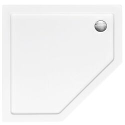 Cadita de dus Besco Bergo Slimline BAB-90-S 90x90 (White)
