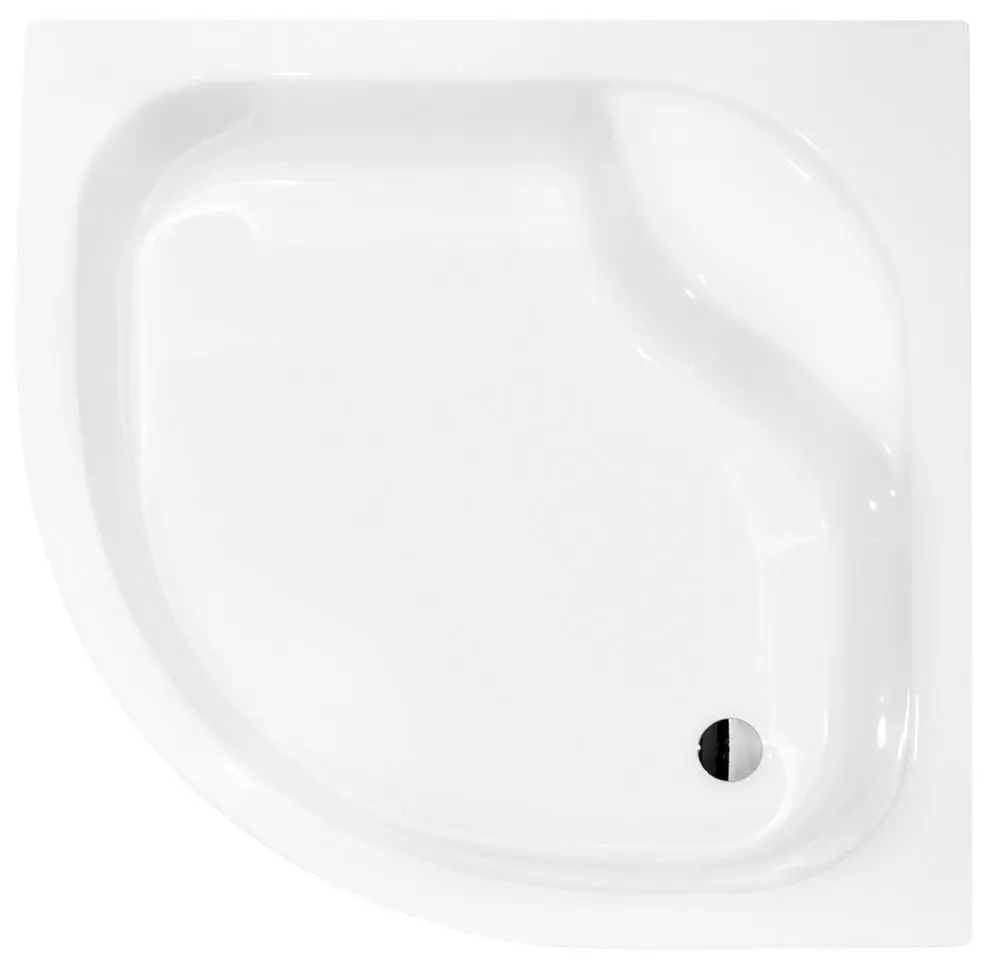Cadita de dus Besco Diper I #BAD-90-NK 90x90 (White)