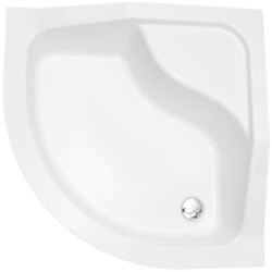 Cadita de dus Besco Oliver I #BAO-80-NR 80x80 (White) Thumb