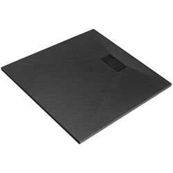 Cadita de dus Besco Vexo Black BVB-80-80-K 80x80 (Black)