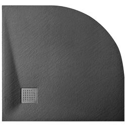 Cadita de dus Besco Vexo Black BVB-90-90-P 90x90 (Black)