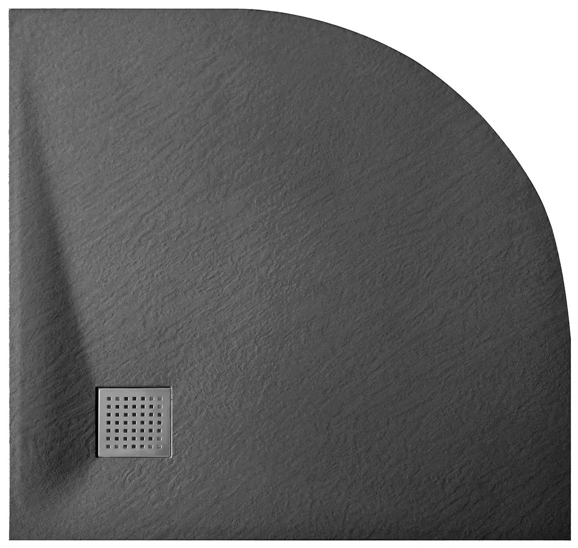 Cadita de dus Besco Vexo Black BVB-90-90-P 90x90 (Black)