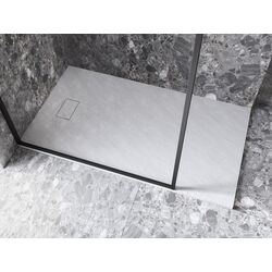 Cadita de dus Besco Vexo BV-100-80-P 100x80 (White) Thumb