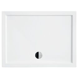 Cadita de dus incorporabila Besco Alpina 100x80 (White)
