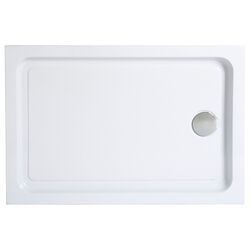 Cadita dus Cooke&Lewis Lagan 100x80x15 (White) Thumb