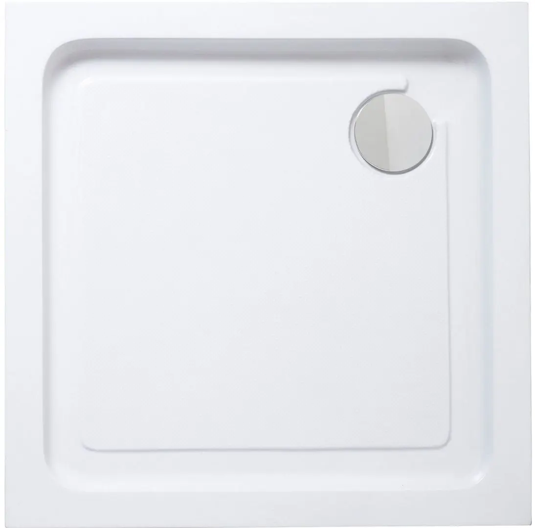 Cadita de dus Cooke&Lewis Lagan 80x80x15 (White)