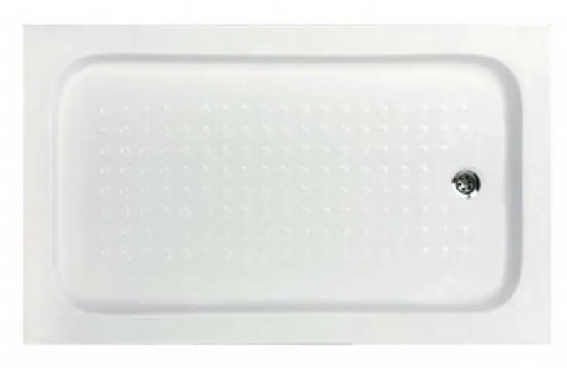 Cadita de dus Formina Square Monoblock 100x80 (White) - 2