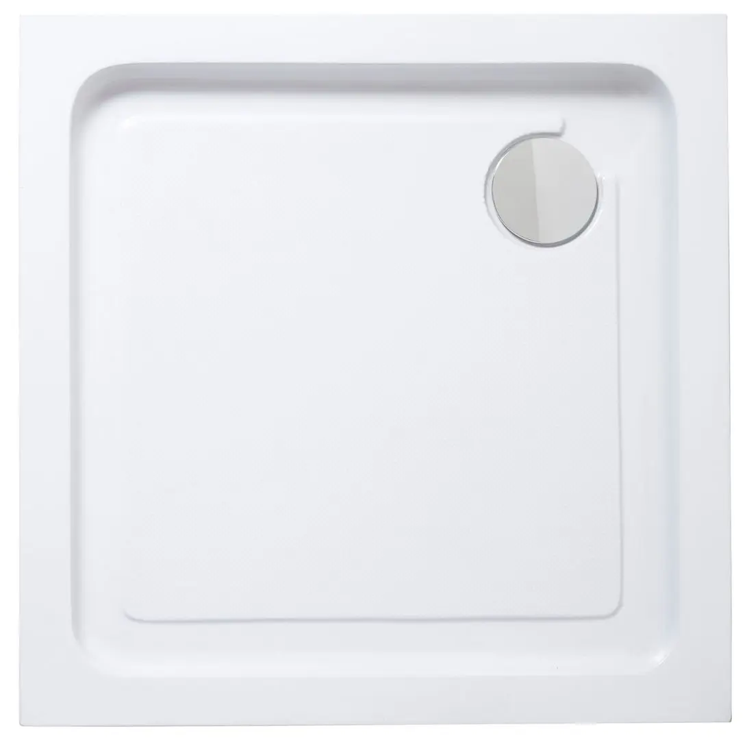 Cadita de dus Cooke&Lewis Lagan 70x70x15 (White) - 3