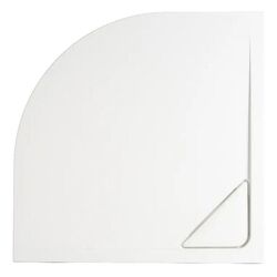 Cadita de dus GoodHome Helgea 80x80x4.5 (White)