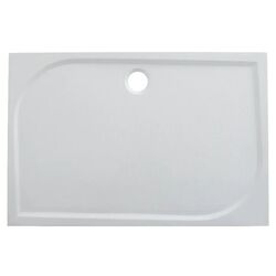 Cadita de dus GoodHome Limski 120x80x2.8 (White)