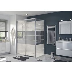 Cadita de dus GoodHome Limski 140x90x2.8 (White) Thumb