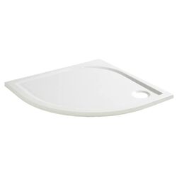 Cadita de dus GoodHome Limski Semicircle 80x80x2.8 (White) Thumb