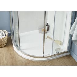 Душевой поддон GoodHome Limski Semicircle 90x90x2.8 (White) Thumb