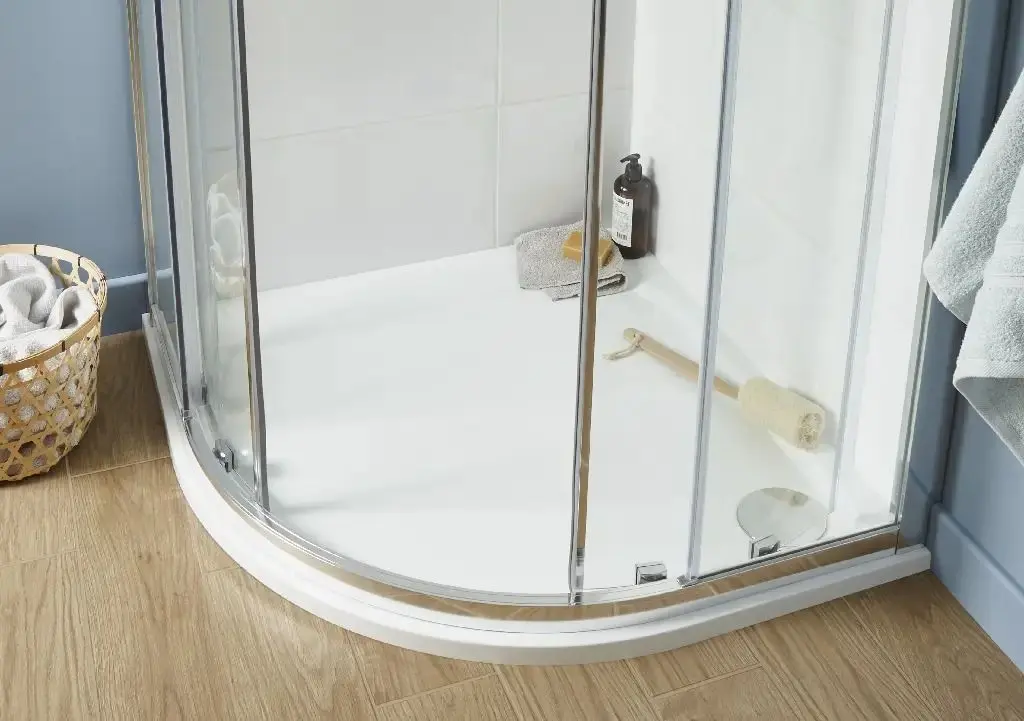 Душевой поддон GoodHome Limski Semicircle 90x90x2.8 (White) - 2