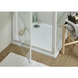 Cadita de dus GoodHome Limski Square 80x80x2.8 (White) Thumb