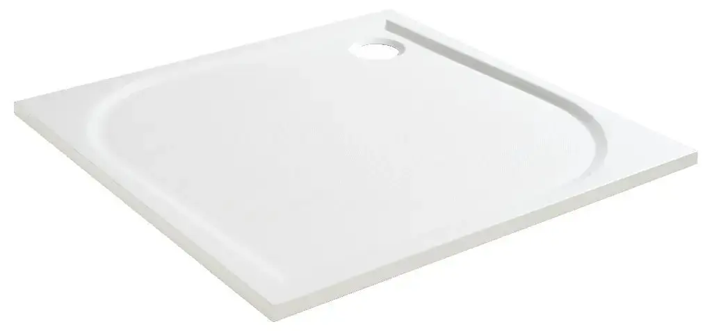Cadita de dus GoodHome Limski Square 90x90x2.8 (White) - 4