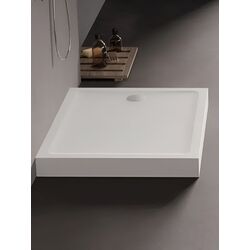 Cadita pentru dus New Trendy B-0611 90x80x11.5 (White) Thumb