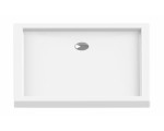 Cadita de dus New Trendy Cantare B-0139 90x80x6 (White)