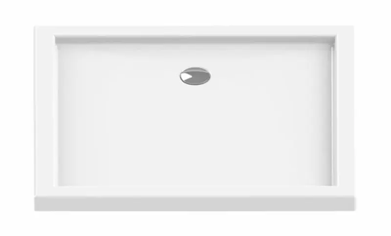 Cadita de dus New Trendy Cantare B-0140 100x80x6 (White)