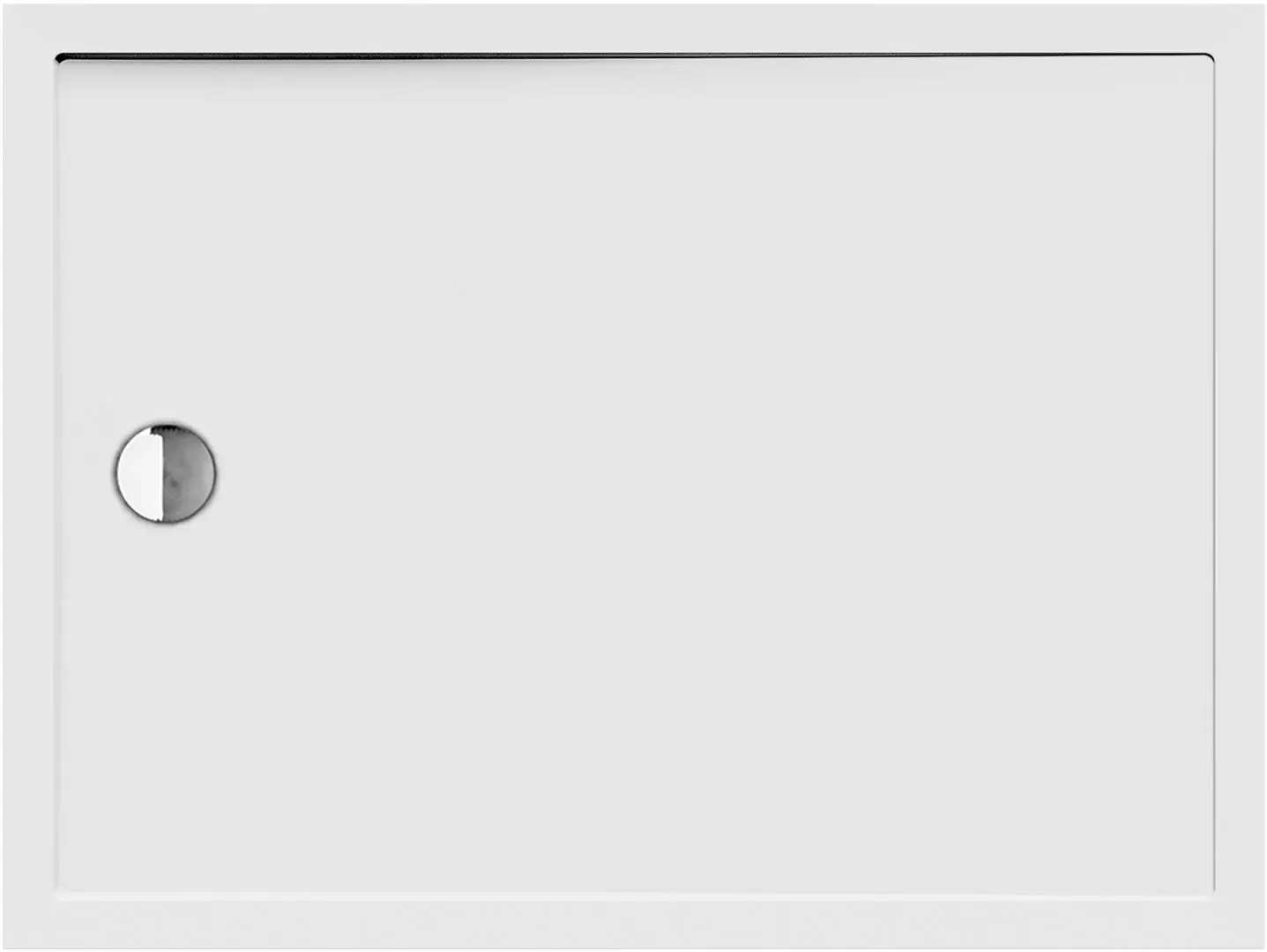 Cadita de dus New Trendy Cantare B-0424 100x80x4.5 (White)