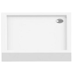 Cadita de dus New Trendy Columbus B-0127 100x100x14 (White)