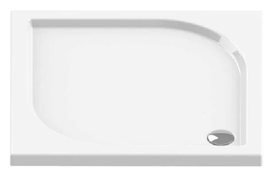 Душевой поддон New Trendy Ideo B-0322 100x80x5.5 (White)