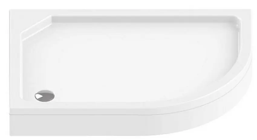 Cadita de dus New Trendy New Maxima B-0338 100x80x17 Left (White)