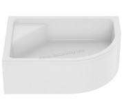 Cadita de dus New Trendy Maxima B-0386 100x80x41 Left (White)