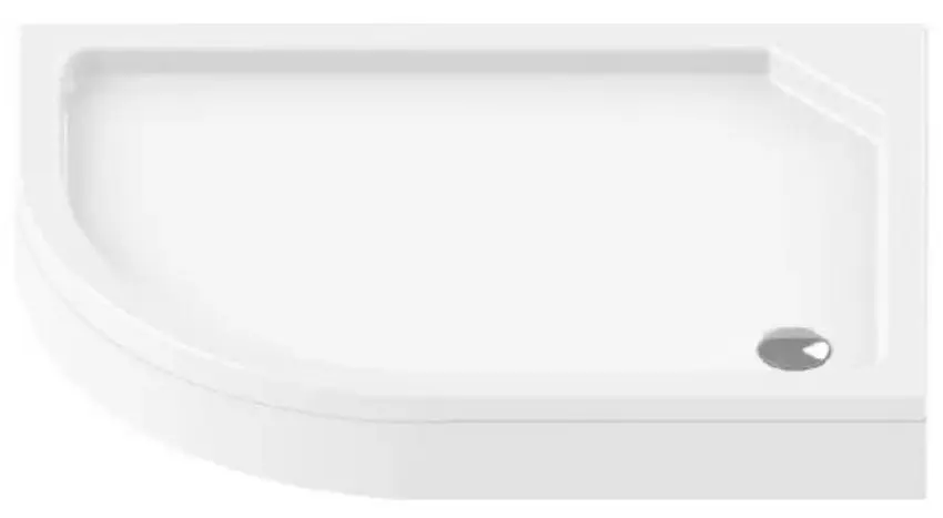 Душевой поддон New Trendy New Maxima B-0339 100x80x17 Right (White)