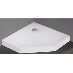 Cadita de dus New Trendy Mild B-0603 90x90x11.5 (White) Thumb