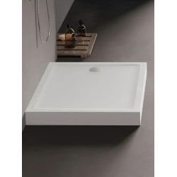 Cadita pentru dus New Trendy Mild B-0619 120x90 (White) Thumb