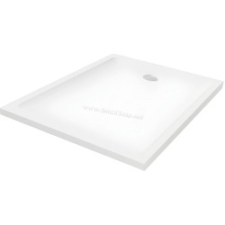 Cadita de dus New Trendy Mild B-0638 100x90x4.5 (White) Thumb