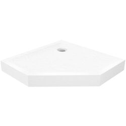 Cadita de dus New Trendy Mild Stone B-0519 90x90x11.5 (White)