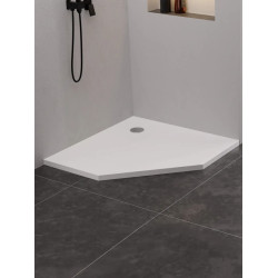 Душевой поддон New Trendy Mild Stone B-0539 80x80 (White) Thumb