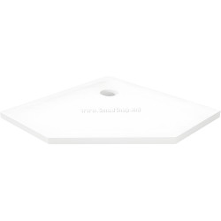 Cadita pentru dus New Trendy Mild Stone B-0539 80x80 (White)