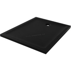 Cadita pentru dus New Trendy Mild Stone B-0592 110x80 (Black)