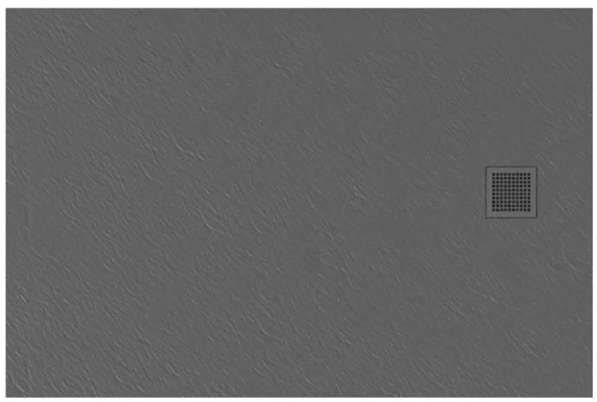 Cadita de dus New Trendy Mori B-0399 120x90x3 (Grey)
