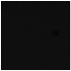Cadita de dus New Trendy Mori B-0402 90x90x3 (Black)