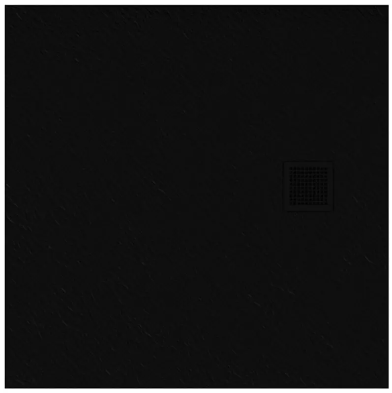 Cadita de dus New Trendy Mori B-0402 90x90x3 (Black)
