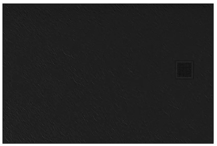 Cadita de dus New Trendy Mori B-0405 120x80x3 (Black)