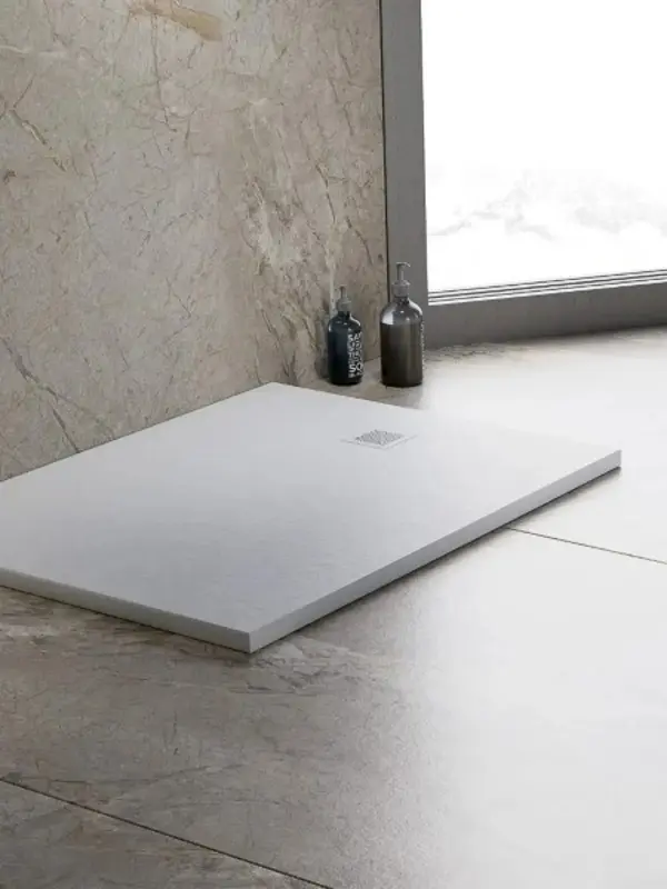 Cadita pentru dus New Trendy Mori B-0434 100x90 (White) - 3