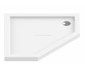 Cadita de dus New Trendy New Azura B-0365 90x90x6 (White)