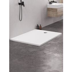 Cadita pentru dus New Trendy Nex B-0458 100x90x3.5 (White) Thumb