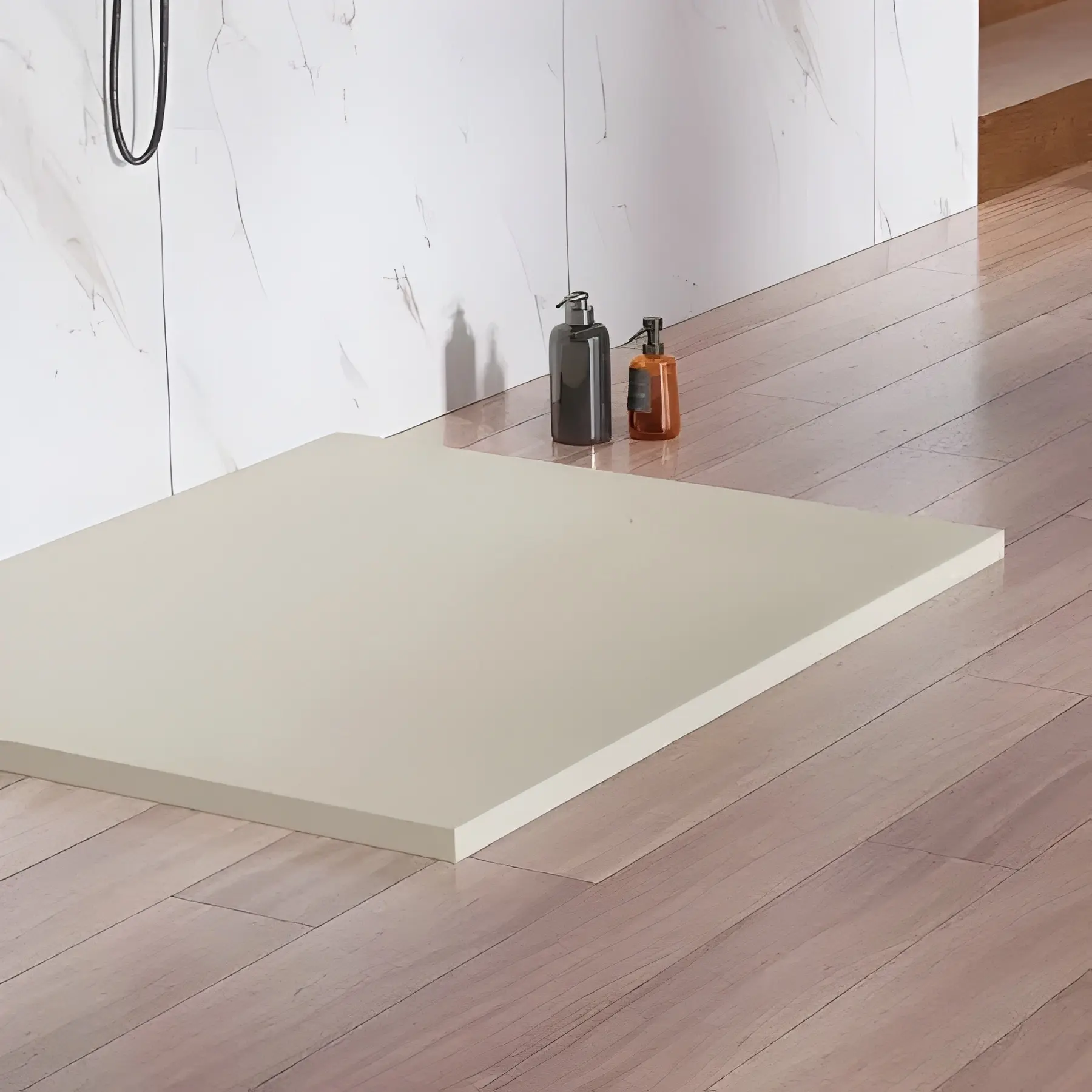 Душевой поддон New Trendy Nex Shade B-0489 100x90 (Beige) - 3