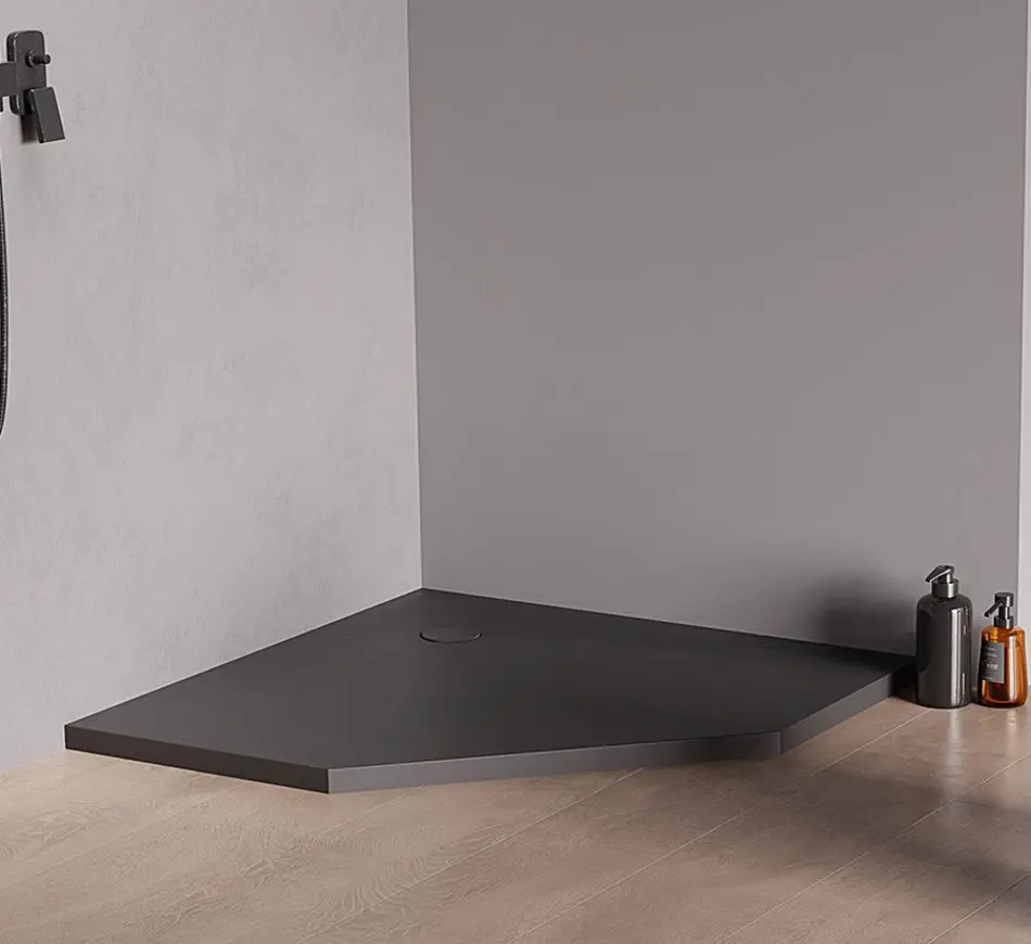 Cadita de dus New Trendy Nex Shade B-0499 90x90x3.5 (Anthracite)