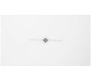 Cadita de dus Polimat Fresco 120x100x2.5 (Glossy White)