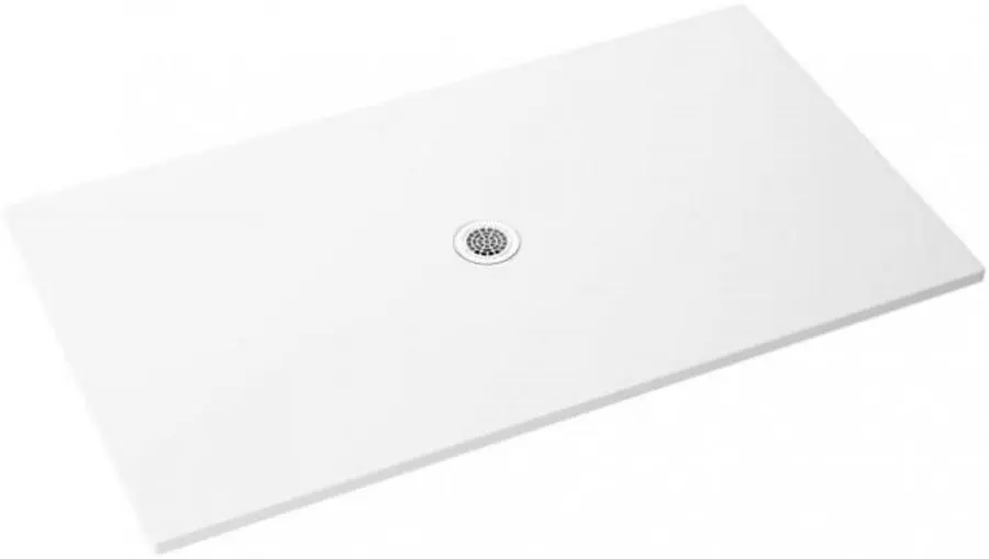 Cadita de dus Polimat Fresco 120x100x2.5 (Matt White)