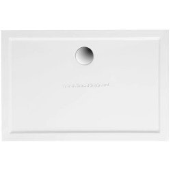 Cadita pentru dus Polimat Goliat 90x80 (White)