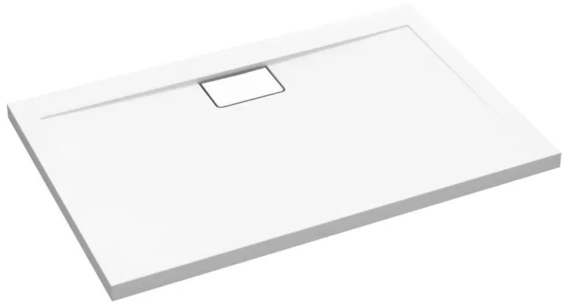 Cadita de dus Polimat Vegar 100x80x4.5 (White)